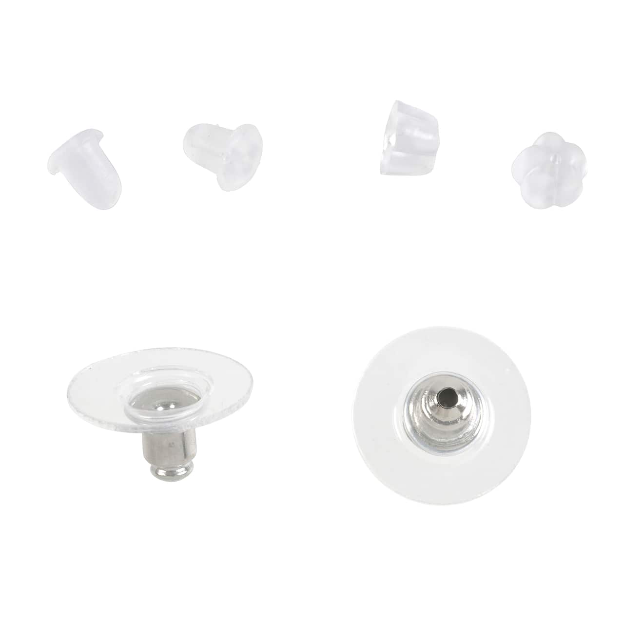 9 Packs: 144 ct. (1.296 total) Earring Backs by Bead Landing™ Premium Metals